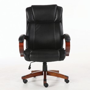 Кресло компьютерное Brabix Premium Magnum EX-701 (дерево, рециклированная кожа, черное) 531827 в Смоленске