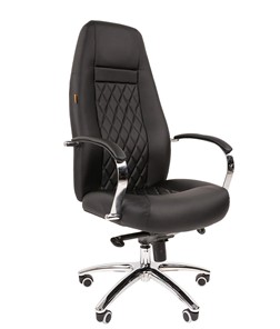 Кресло компьютерное CHAIRMAN 950 Экокожа черная в Смоленске - предосмотр