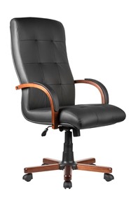 Кресло компьютерное RCH WOOD M 165 A (Черный) в Смоленске