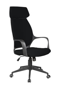 Компьютерное кресло Riva Chair 7272 (Черный/черный) в Смоленске