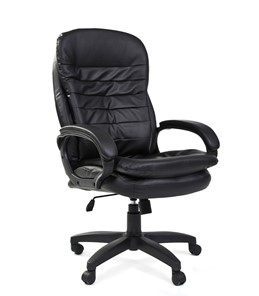Кресло офисное CHAIRMAN 795 LT, экокожа, цвет черный в Смоленске