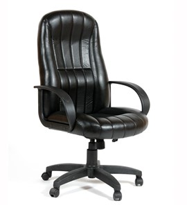 Офисное кресло CHAIRMAN 685, экокожа, цвет черный в Смоленске
