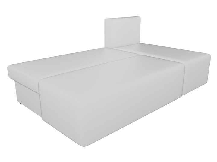 Угловой раскладной диван Поло, Белый (экокожа) в Смоленске - изображение 4