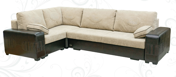Угловой диван Плаза 322х210 в Смоленске - изображение