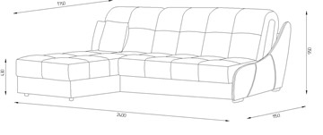 Угловой диван Токио (ППУ) в Смоленске - предосмотр 1