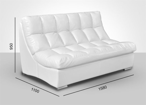 Прямой диван Брайтон с механизмом в Смоленске - изображение