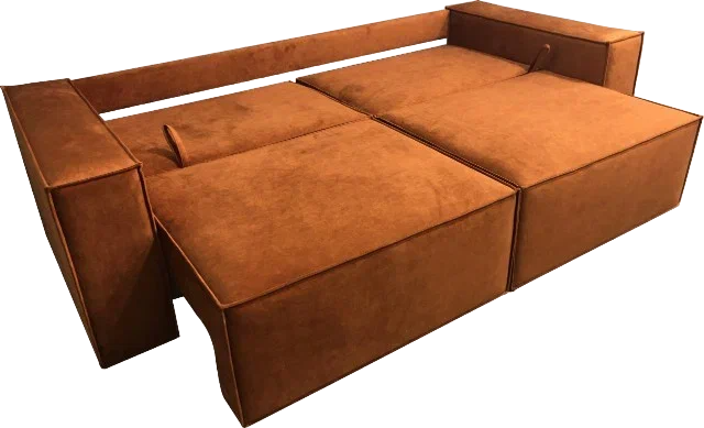 Прямой диван Лофт БЛ2-БП2 (НПБ/Тик-так) в Смоленске - изображение 3