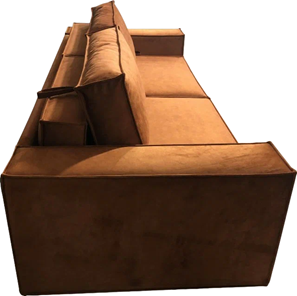 Прямой диван Лофт БЛ2-БП2 (НПБ/Тик-так) в Смоленске - предосмотр 4