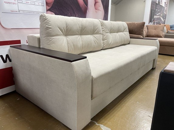 Прямой диван Мальта 2 Тик-так БД Дота 1 склад в Смоленске - изображение