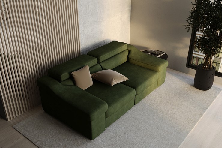 Прямой диван Мюнхен с выкатным механизмом в Смоленске - изображение 9