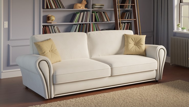 Прямой диван Виктория 2 подушки в Смоленске - изображение 4