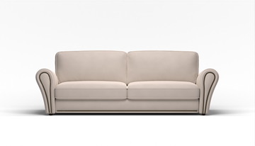 Прямой диван Виктория 2 подушки в Смоленске - предосмотр 1