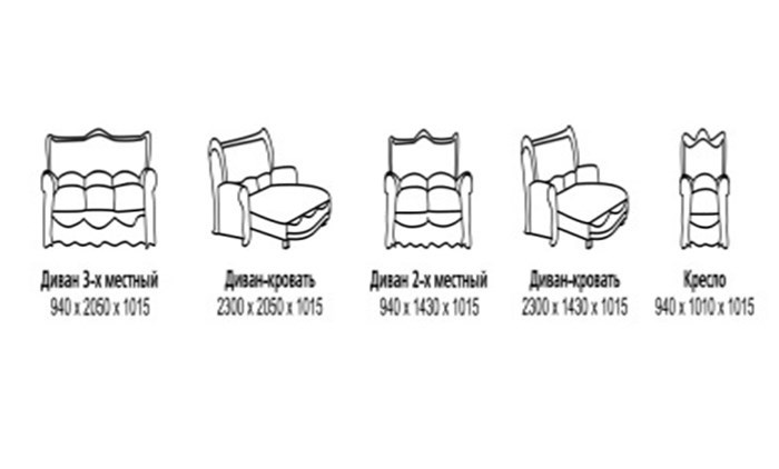 Малый диван Наполеон, ДМ2 в Смоленске - изображение 2