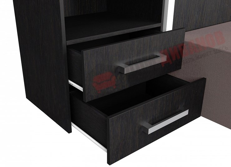 Диван Кровать-трансформер Smart (ШЛ+КД 1400+ШП), 2 шкафа, без подлокотников в Смоленске - изображение 3