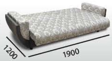Прямой диван Акварель 2 БД в Смоленске - предосмотр 1