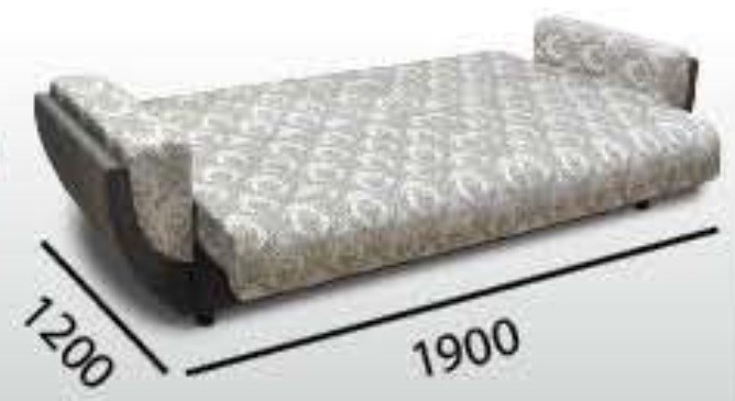 Прямой диван Акварель 2 БД в Смоленске - изображение 1