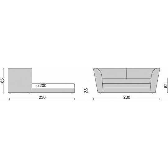 Круглый диван-кровать Смайл в Смоленске - изображение 6