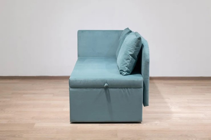 Прямой диван Мирка, newtone aqua blue в Смоленске - изображение 2