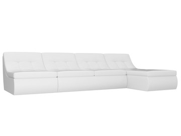 Модульный раскладной диван Холидей, Белый (экокожа) в Смоленске