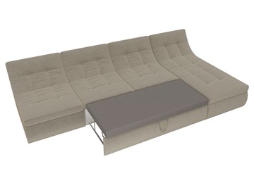 Модульный раскладной диван Холидей, Бежевый (микровельвет) в Смоленске - предосмотр 6