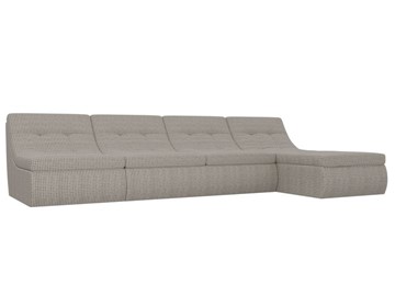 Модульный раскладной диван Холидей, Корфу 02 (рогожка) в Смоленске