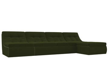 Модульный раскладной диван Холидей, Зеленый (микровельвет) в Смоленске