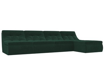 Модульный раскладной диван Холидей, Зеленый (велюр) в Смоленске