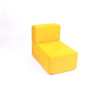 Кресло Тетрис 50х80х60, желтое в Смоленске