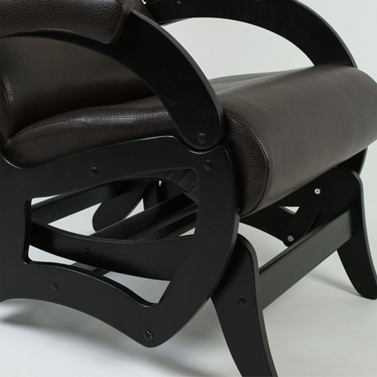 кресло-глайдер с маятниковым механизмом 35-К-В экокожа в Смоленске - изображение 4