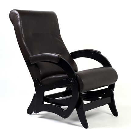 кресло-глайдер с маятниковым механизмом 35-К-В экокожа в Смоленске - изображение