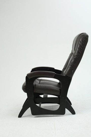 Кресло-качалка Леон маятниковая, экокожа favorit 7 венге 29-К-В в Смоленске - изображение 3