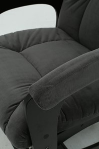 Кресло-качалка Леон маятниковая, ткань AMIGo графит 29-Т-ГР в Смоленске - предосмотр 1