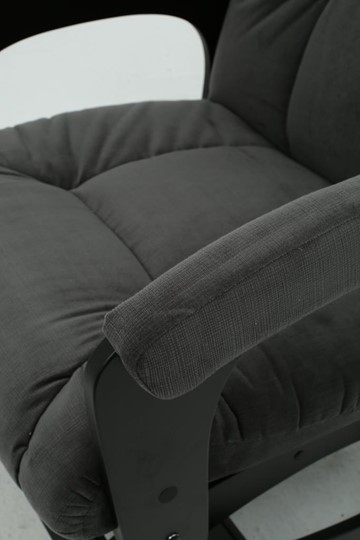 Кресло-качалка Леон маятниковая, ткань AMIGo графит 29-Т-ГР в Смоленске - изображение 1