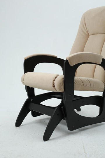 Кресло-качалка Леон маятниковая, ткань AMIGo песок 29-Т-П в Смоленске - изображение 1