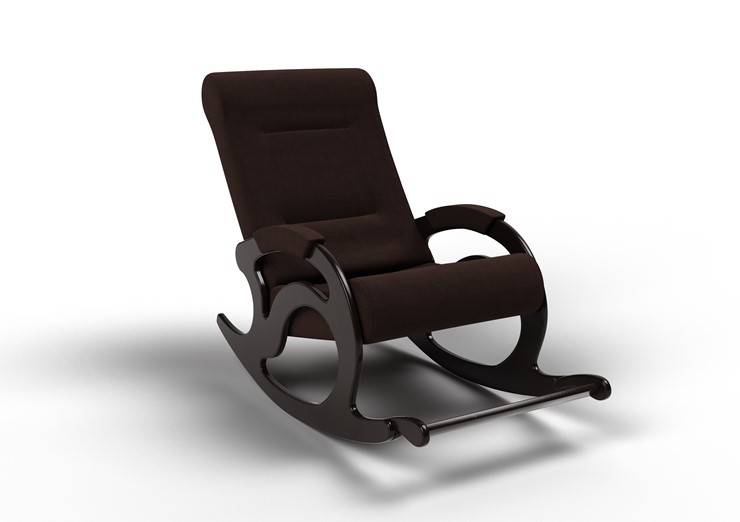 Кресло-качалка Тироль, ткань AMIGo кофе с молоком 12-Т-КМ в Смоленске - изображение 1