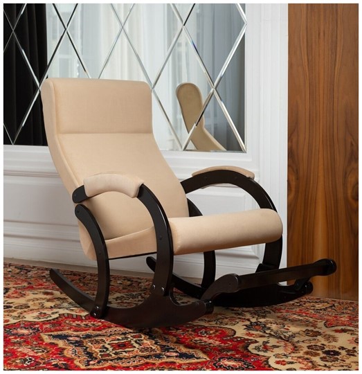 Кресло-качалка Марсель, ткань Amigo Beige 33-Т-AB в Смоленске - изображение 6