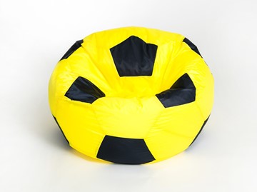 Кресло-мешок Мяч большой, желто-черный в Смоленске