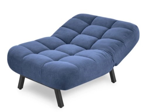 Мягкое кресло Абри опора металл (синий) в Смоленске - изображение 5