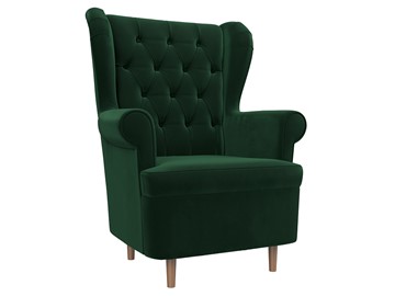 Кресло для отдыха Торин Люкс, Зеленый (Велюр) в Смоленске