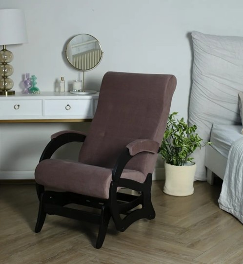 Кресло маятниковое Амелия, ткань кофе с молоком 35-Т-КМ в Смоленске - изображение 5