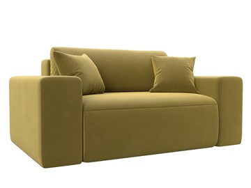 Кресло-кровать Лига-036, Желтый (Микровельвет) в Смоленске