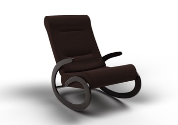 Кресло-качалка Мальта, ткань AMIGo шоколад 10-Т-Ш в Смоленске - предосмотр