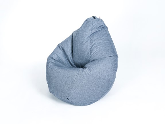 Кресло-мешок Хоум малое, серая в Смоленске - изображение