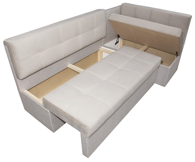 Кухонный угловой диван Нео КМ 3 с механизмом 2000*1110 в Смоленске - изображение 3