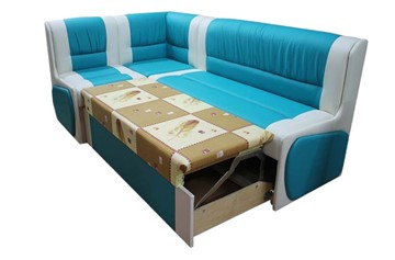 Кухонный угловой диван Квадро 4 со спальным местом в Смоленске - предосмотр 2