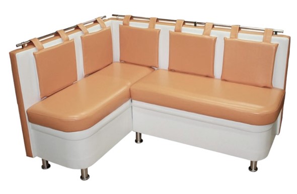 Кухонный угловой диван Модерн (с коробами) в Смоленске - изображение