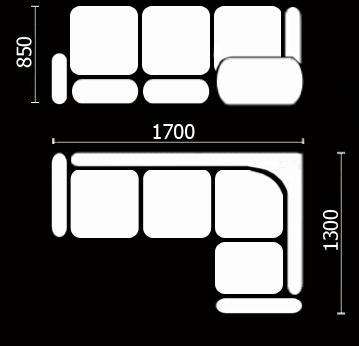 Угловой кухонный диван Нео КМ-01 (168х128 см.) в Смоленске - изображение 3