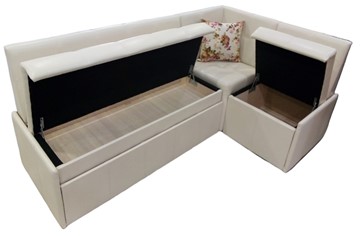 Кухонный угловой диван Модерн 8 со спальным местом и двумя коробами в Смоленске - предосмотр 2
