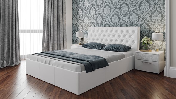 Кровать Скарлет (Белая) в Смоленске - изображение
