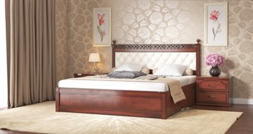 Кровать 2-спальная СВ-Стиль Ричард 160*200 с основанием в Смоленске